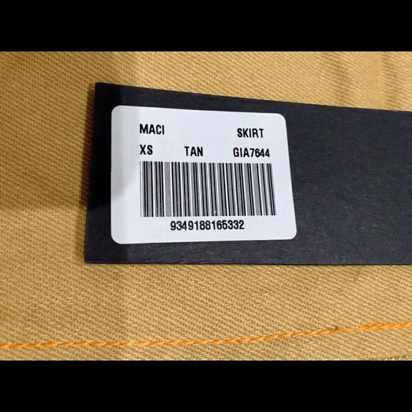 ⭐️ I.AM.GIA Tan Maci Mini Orange Stitching - Picture 4 of 5